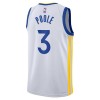 Golden State Warriors Poole 3 Jordan Nike 2022-23 Association Edition Valkoinen Pelipaidat Swingman - Miesten